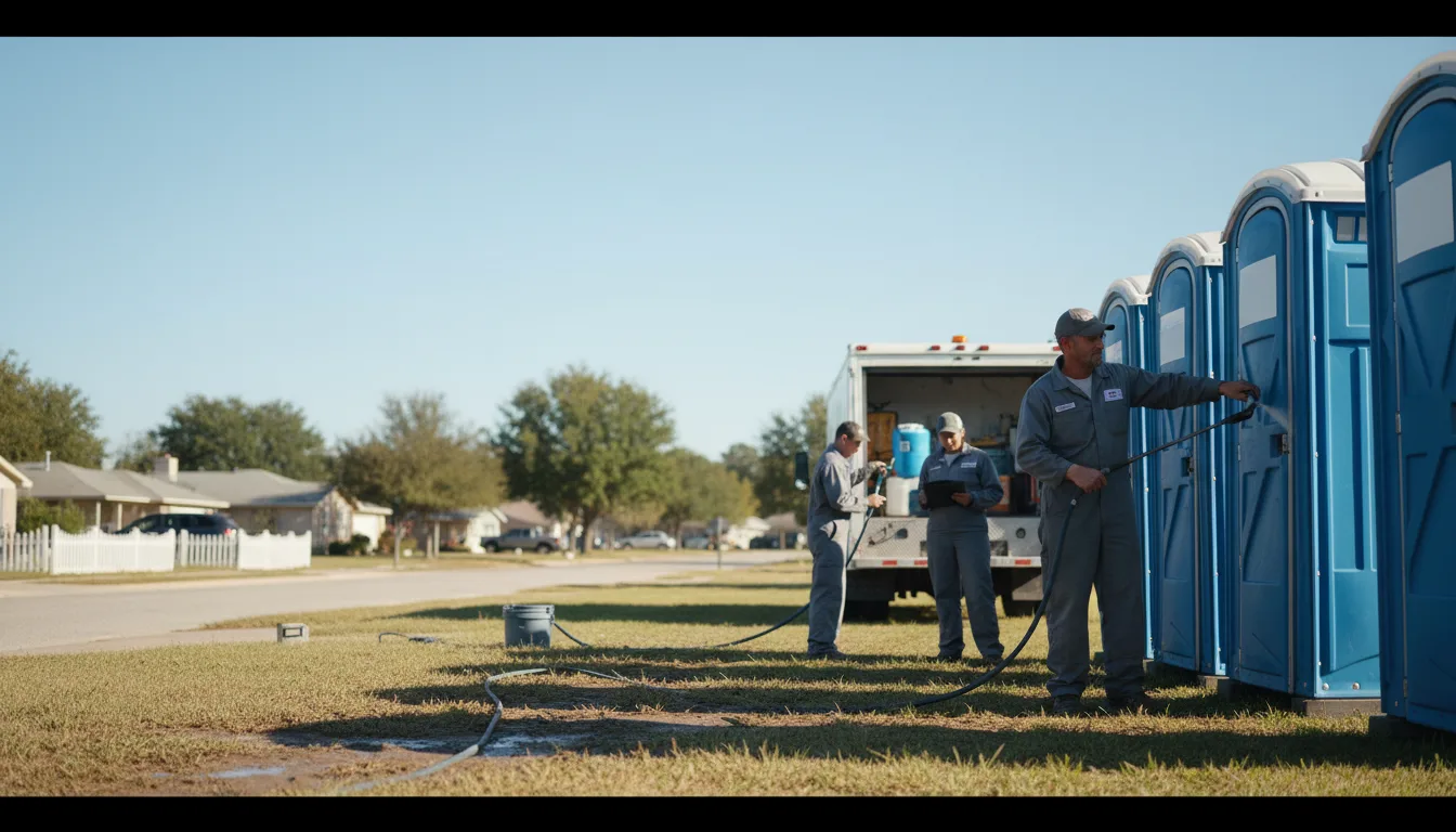 Long-Term Portable Toilet Rental in Cheney, KS near me